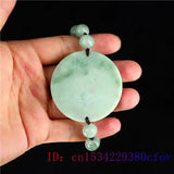 Jade Dragon Phoenix Bracelet Green Bangle Natural Charm Jadeite