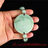 Jade Dragon Phoenix Bracelet Charm Green Bangle