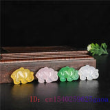 Jade Elephant Pendant Charm Necklace Chalcedony Jewelry