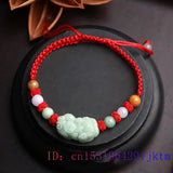 Jade Emerald Pixiu Bracelet Men Stone Natural Charm Jadeite