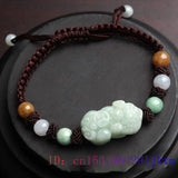 Jade Emerald Pixiu Bracelet Men Stone Natural Charm Jadeite