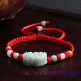 Jade Emerald Pixiu Bracelet Men Stone Natural Charm Jadeite