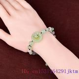Jade Flower Bracelets Stone Man Bangle Bangles Chinese Jewelry