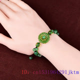 Jade Flower Bracelets Stone Man Bangle Bangles Chinese Jewelry