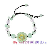 Jade Flower Bracelets Stone Man Bangle Bangles Chinese Jewelry