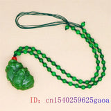 Jade Golden Frog Pendant Green Jewelry Charms Gemstone Necklaces