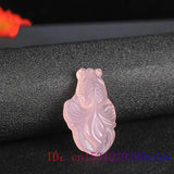 Jade Goldfish Pendant Chalcedony Carved Necklace Jewelry Fish Charm