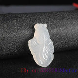 Jade Goldfish Pendant Chalcedony Carved Necklace Jewelry Fish Charm