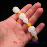 Green Jade Gourd Bracelet Bangle Jadeite Gemstone