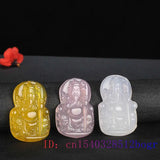 Jade Guangong Pendant Charm Necklace Green Chalcedony