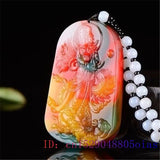 Jade Guanyin Necklace Pendant Choker Gemstones Charms Pendants Jewelry