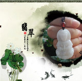 Guanyin Necklace Pendant Jade Bodhisattva Pendant