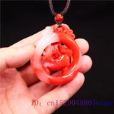 Jade Horse Pendant Jadeite Double sided Charm Natural Carved Jewelry Gemstone