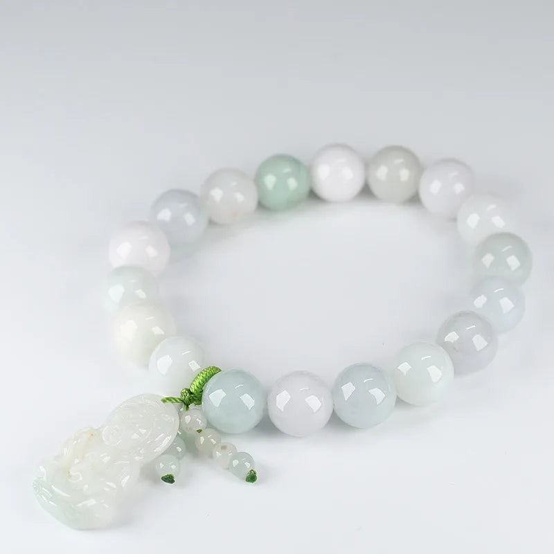 Jade Jadeite Bracelet 10mm 6 Styles Natural Birthday Gift