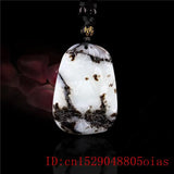 Jade Landscape Pendant Natural Necklace Chinese Jewelry Jadeite Carved
