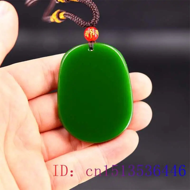 Jade Peacock Necklace Pendant Vintage Gift Stone Jewelry