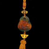 Jade Pendant Charms Keychain Fengshui Beast Bring Luck Safe