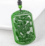 Dragon Pendant Sweater Chain Lucky Amulet Necklace Fine Jewelry