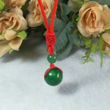 Myanmar Green Jade Pendant Necklace Fine Jewelry