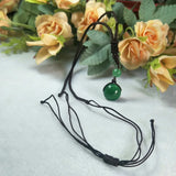 Myanmar Green Jade Pendant Necklace Fine Jewelry