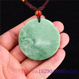 Jade Phoenix Pendant Necklace Chinese Women Charm Natural Jewelry