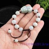 Jade Pixiu Bracelets Emerald Bangles Chinese Vintage Accessories