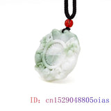 Jade Pixiu Pendant Charms Amulet Green Necklace Men