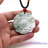 Jade Pixiu Pendant Charms Amulet Green Necklace Men