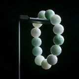 Chinese Jadeite Bead Bracelet Charm for Women
