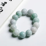 Chinese Jadeite Bead Bracelet Charm for Women