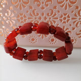 Red Agate Bracelet Jade String Buddha Beads Bracelet