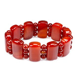 Red Agate Bracelet Jade String Buddha Beads Bracelet