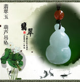 Jadeite Gourd Pendant Round Gourd Jade Pendant
