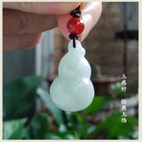 Jadeite Gourd Pendant Round Gourd Jade Pendant