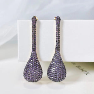 Indian Round Shape Earring For Women Wedding Party Dubai Bridal Jewelry Gift