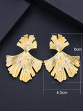 Indian Trendy Round Shape Earring For Women Wedding Party Dubai Bridal Jewelry