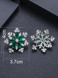 Janekellly Indian Trendy Round Earring For Women Wedding Party Dubai Bridal