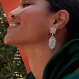 Indian Round Shape Earring For Women Wedding Bridal Jewelry