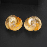 Indian Round Shape Earrings for Women Wedding Party Bridal Jewelry Gift