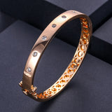 Janekelly Sparkly Bangle Mix Match For Women Wedding Bridal Bracelet