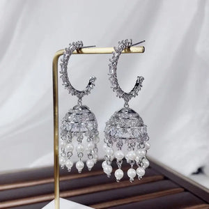 Indian Round Shape Earring Wedding Party Dubai Bridal Jewelry Gift