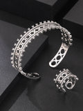 Janekelly 2 pcs Bridal Zirconia Full Jewelry Sets For Women Party