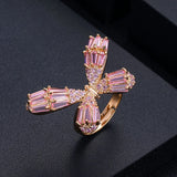Jankelly2020 Butterfly Statement Ring for Women
