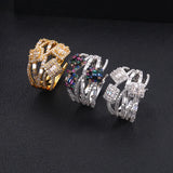 JankellyCollection Stackable Rings Women Wedding Engagement Dubai Bridal Ring