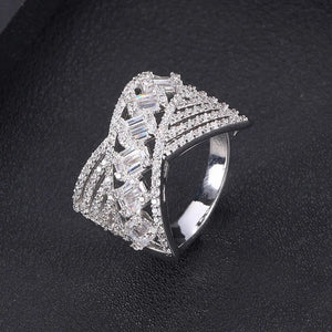 JankellyCollection Stackable Rings For Women Wedding Dubai Bridal Ring