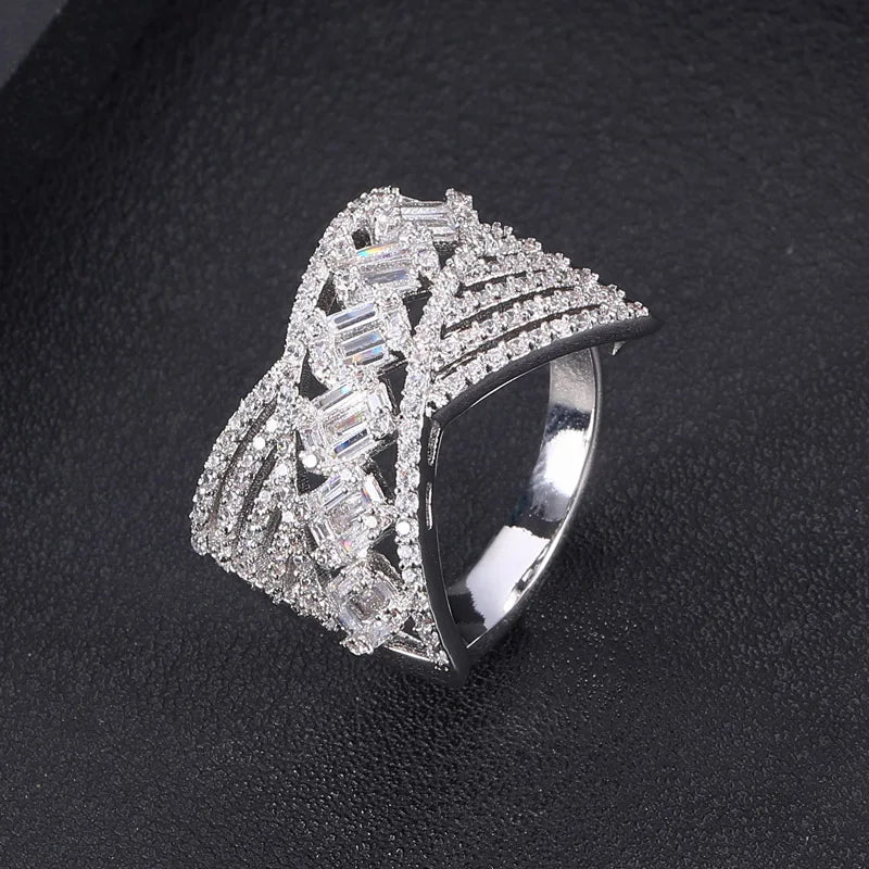JankellyCollection Stackable Rings For Women Wedding Dubai Bridal Ring
