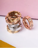 JankellyCollection Stackable Rings For Women Wedding