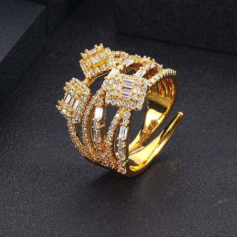 JankellyCollection Stackable Rings Women Wedding Engagement Dubai Bridal Ring
