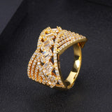 JankellyCollection Stackable Rings For Women Wedding Dubai Bridal Ring