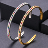 JankellyHigh HOT Bangle Romantic Gorgeous Bracelet for Women